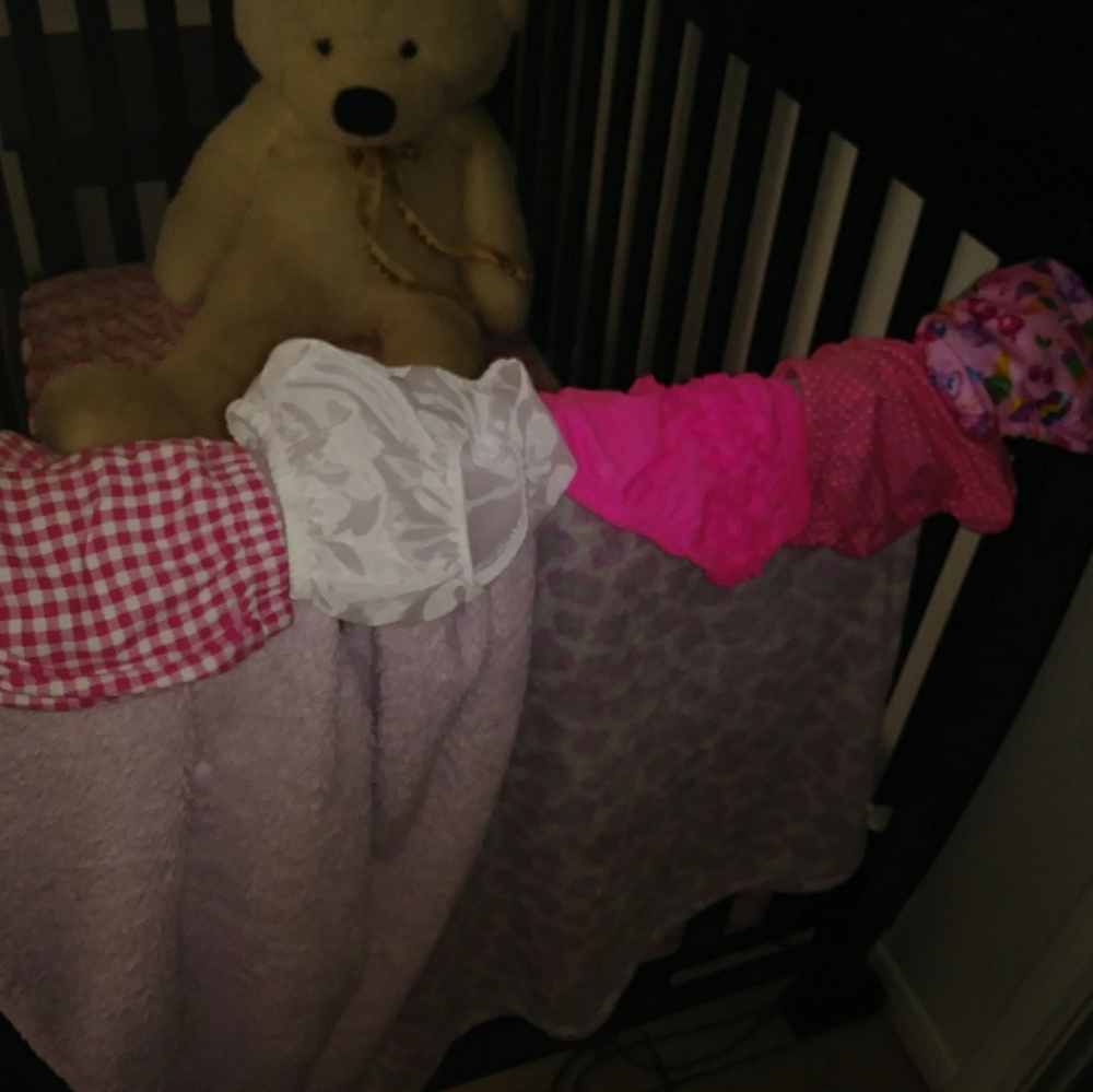 GIRLS DIAPER COVERS & PAIR OF REUSABLE SWIMMERS